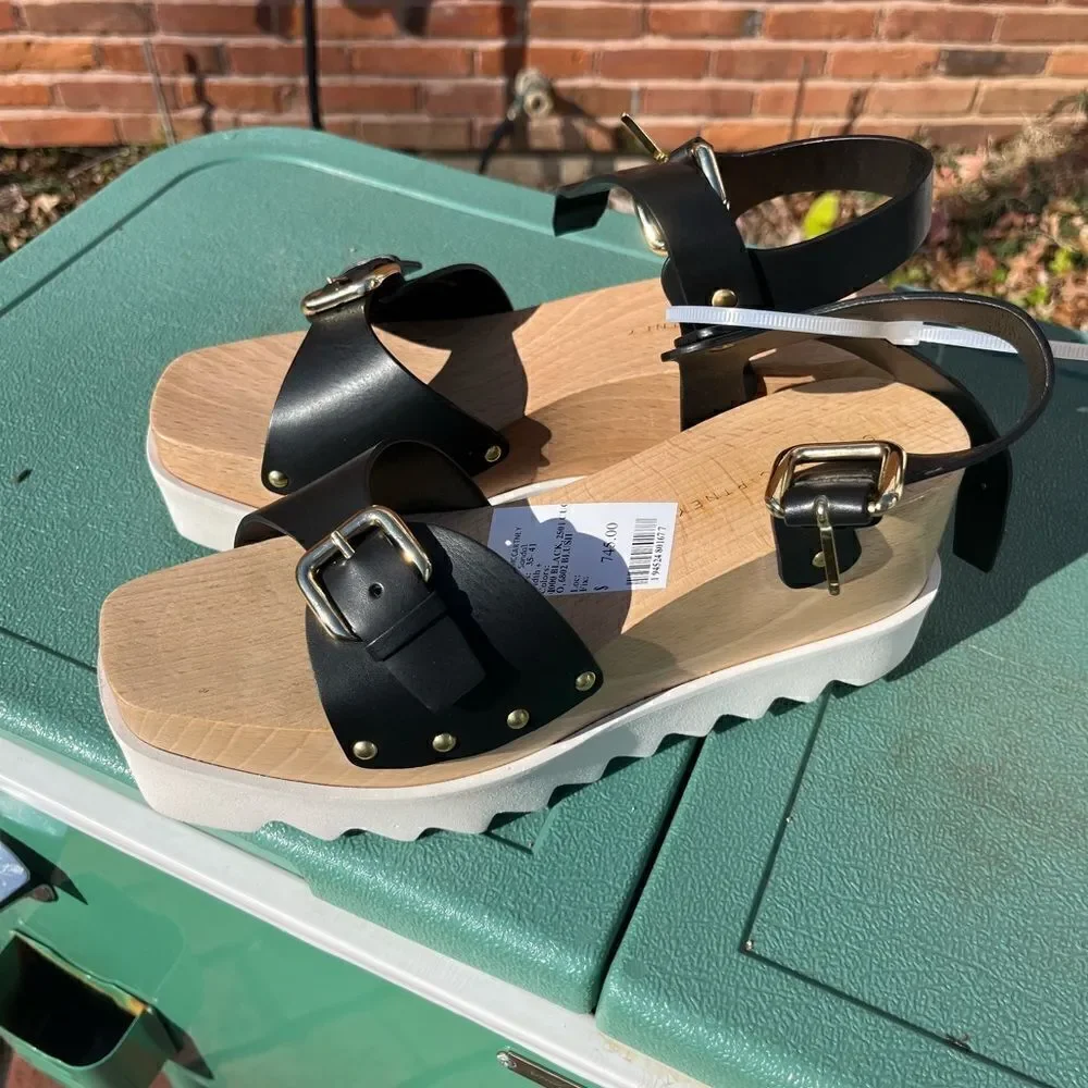 Stella McCartney Elyse Wedge Platform Sandals NWT
